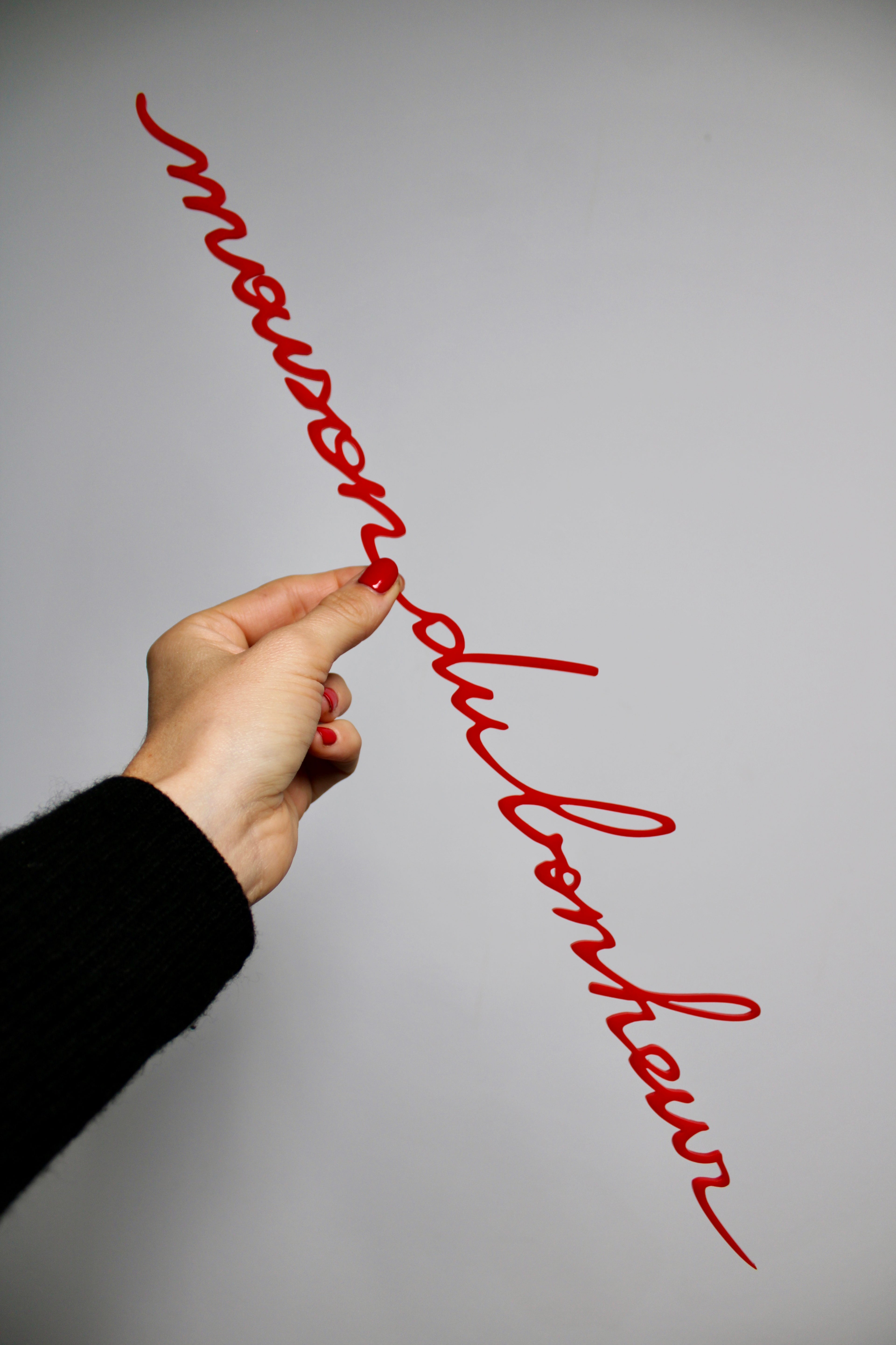 Maison du bonheur (rouge)