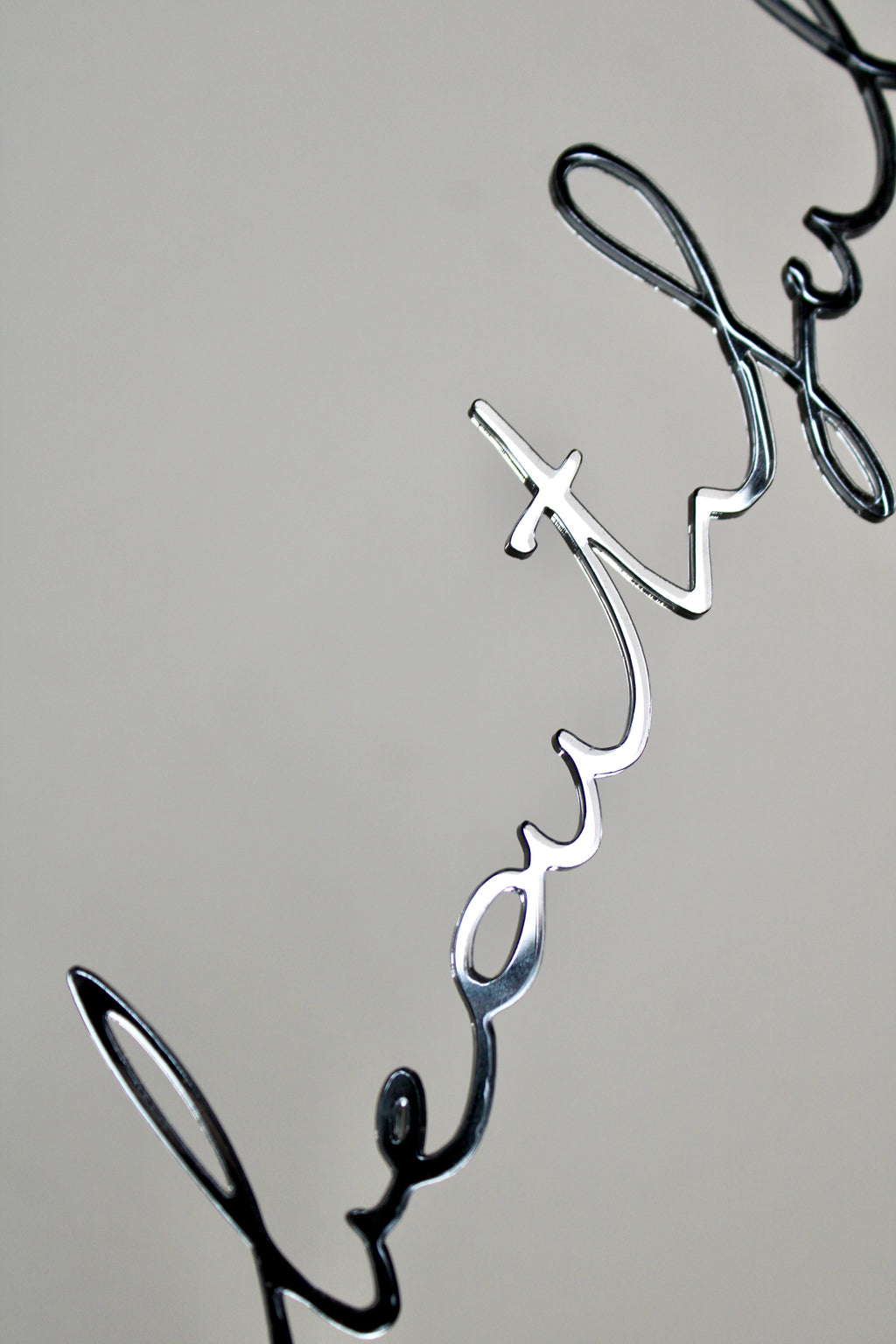 Life is beautiful (miroir fumé)