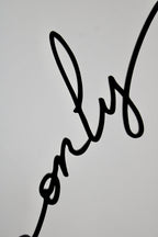 Good vibes only (noir)