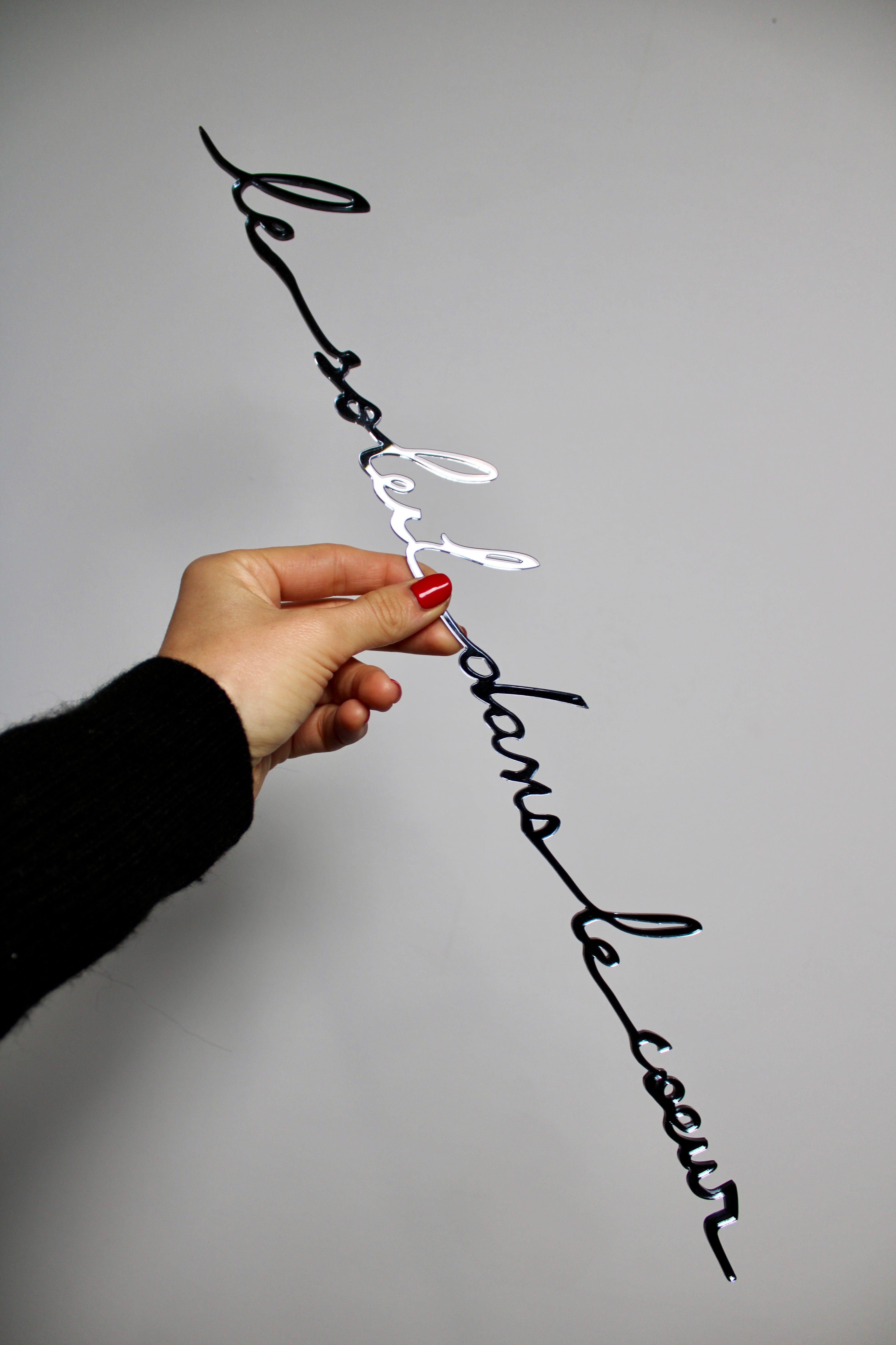 Le soleil dans le coeur (miroir fumé)