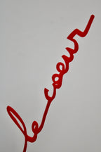 Le soleil dans le coeur (rouge)