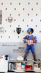 Chambre de super héros - Miroir argent