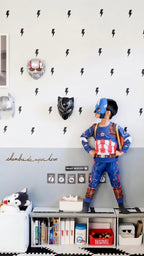 Chambre de super héros - Miroir doré