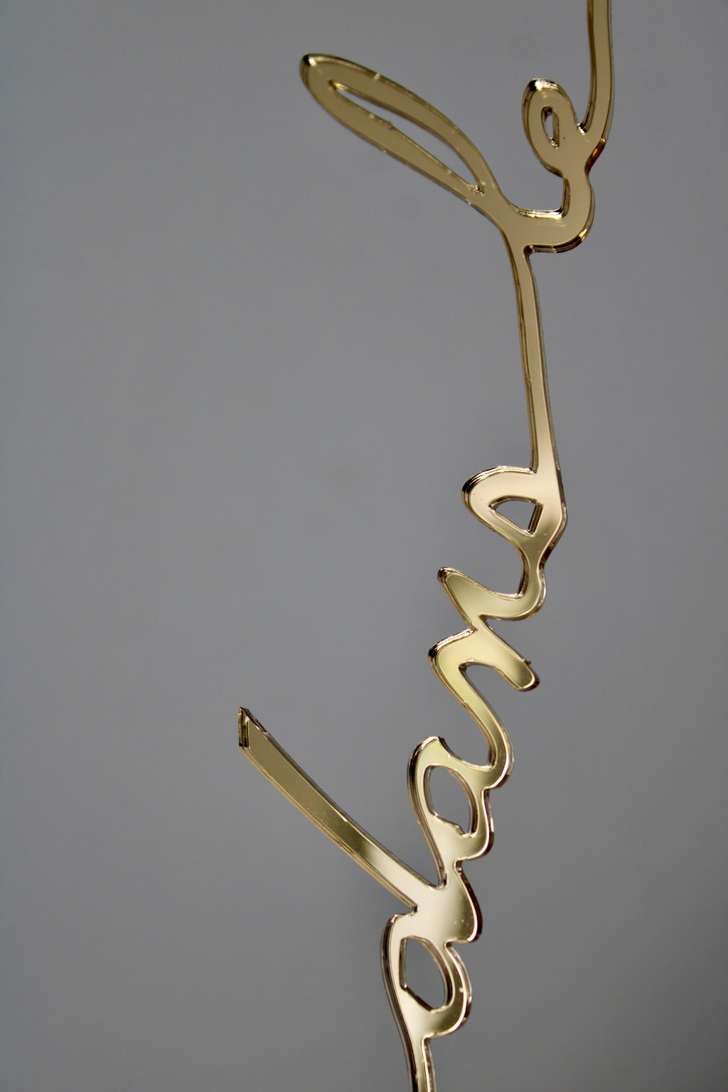 Le soleil dans le coeur (miroir or)