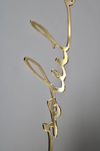 Le soleil dans le coeur (miroir or)