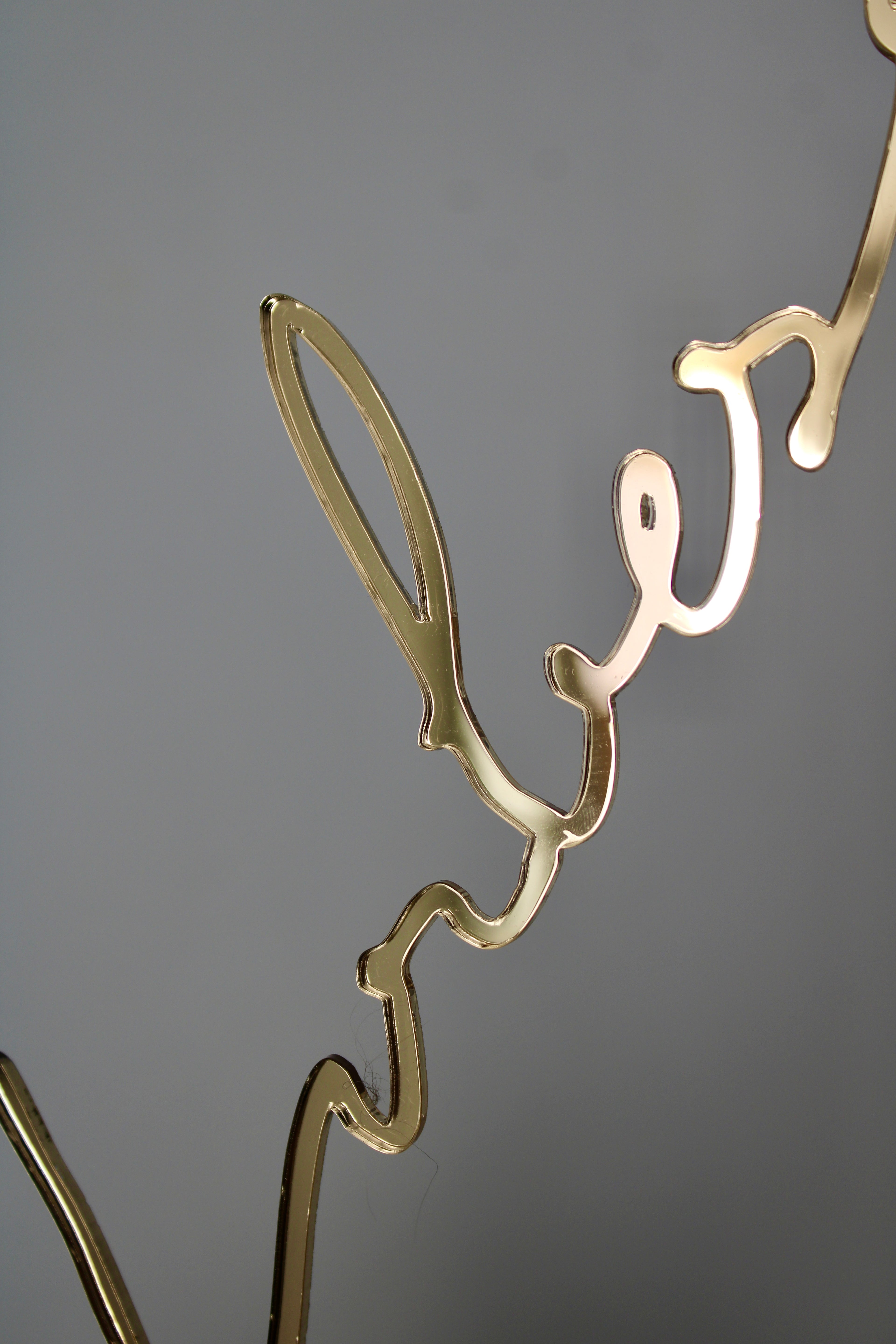 Good vibes only (miroir or)