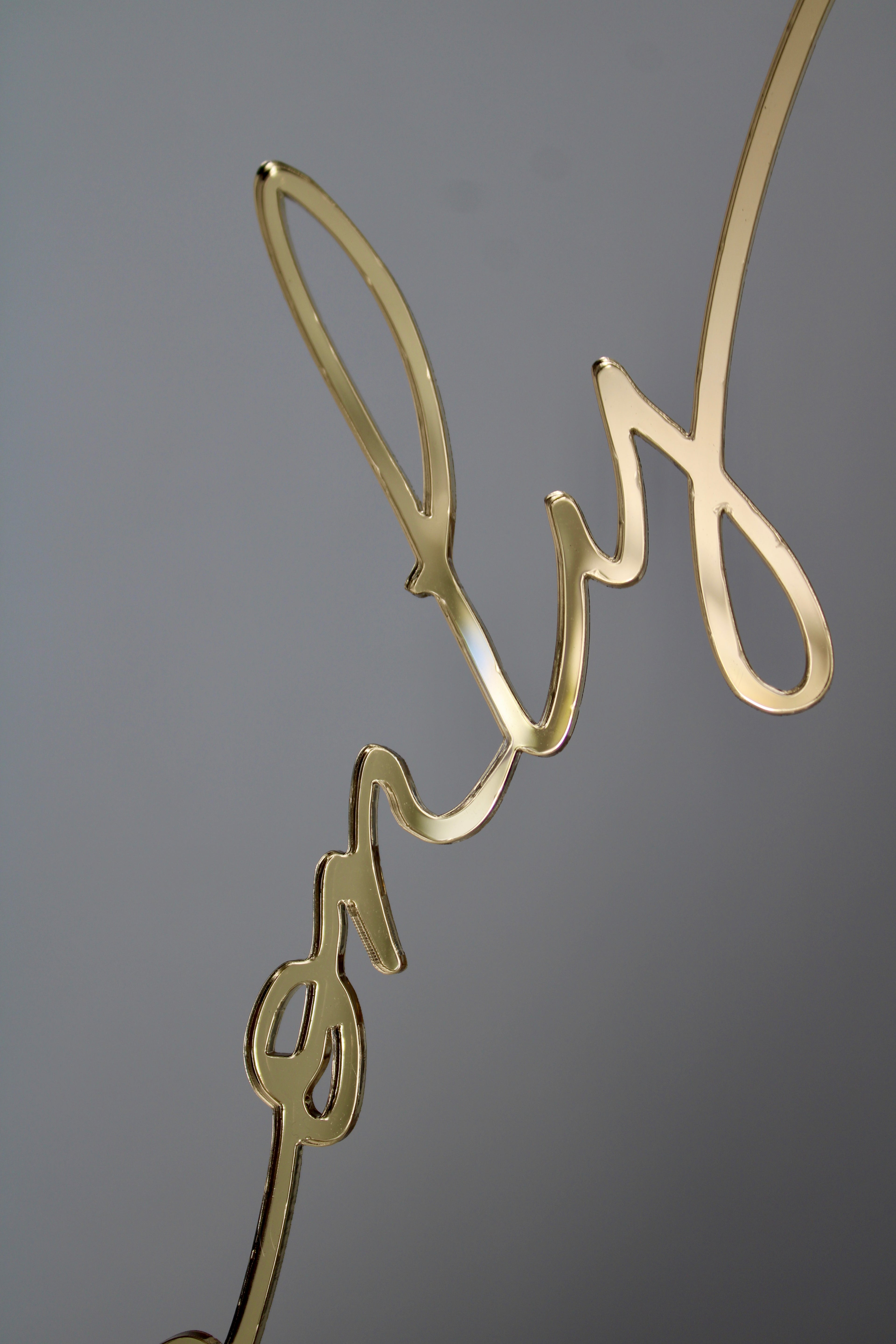 Good vibes only (miroir or)