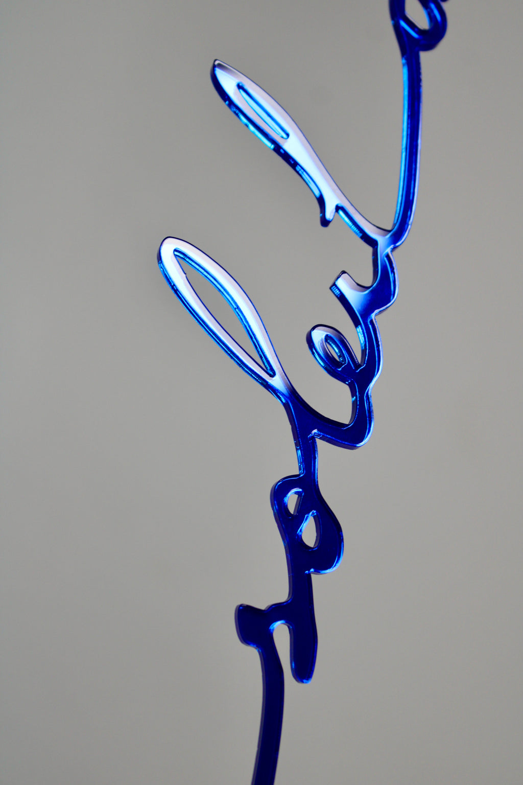 Le soleil dans le coeur (miroir bleu)