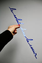 Le soleil dans le coeur (miroir bleu)