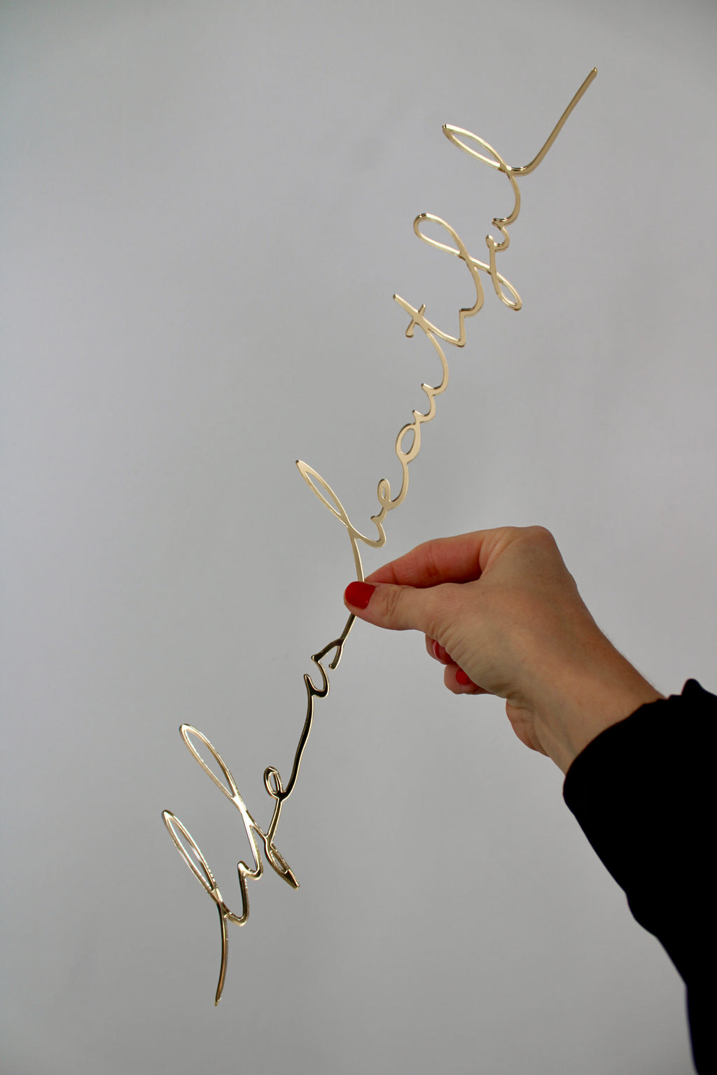 Life is beautiful (miroir or)