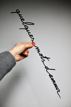 Quelques mots d'amour (noir)