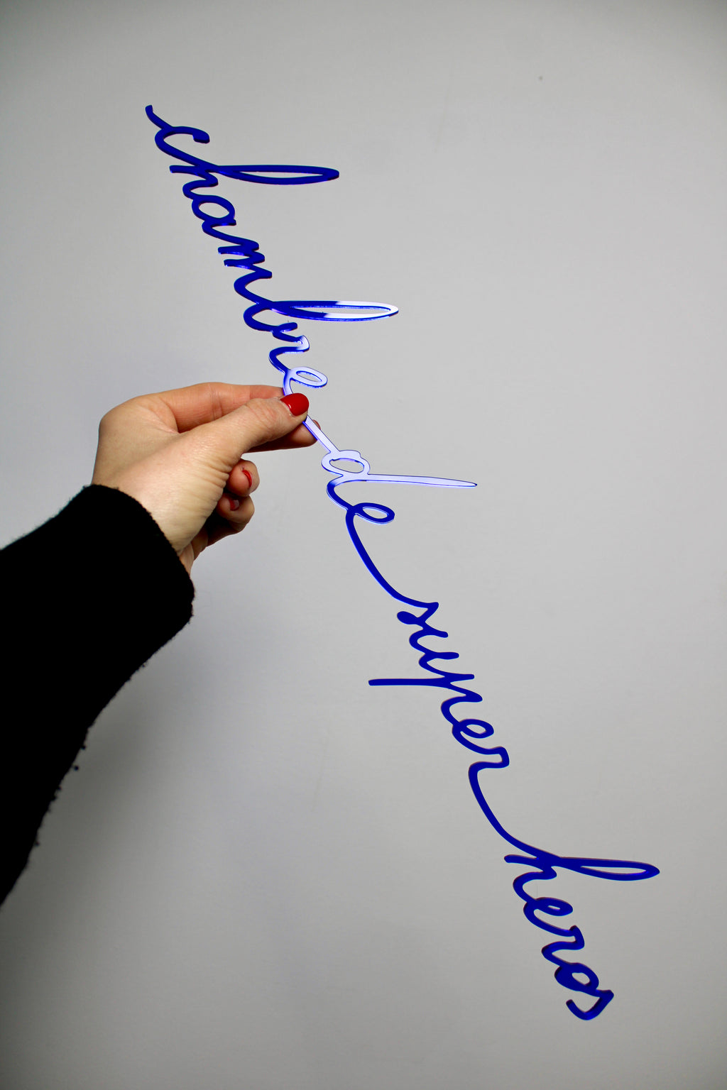 Chambre de super héros - Bleu roi