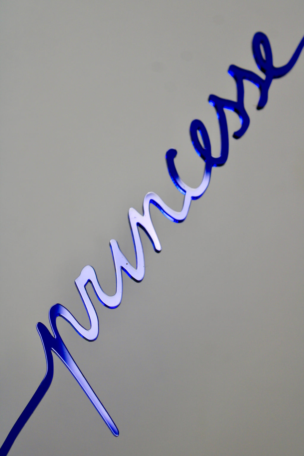 Chambre de princesse - Bleu roi