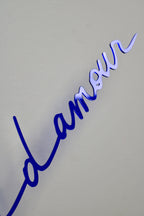 Petit coeur d'amour - Bleu roi