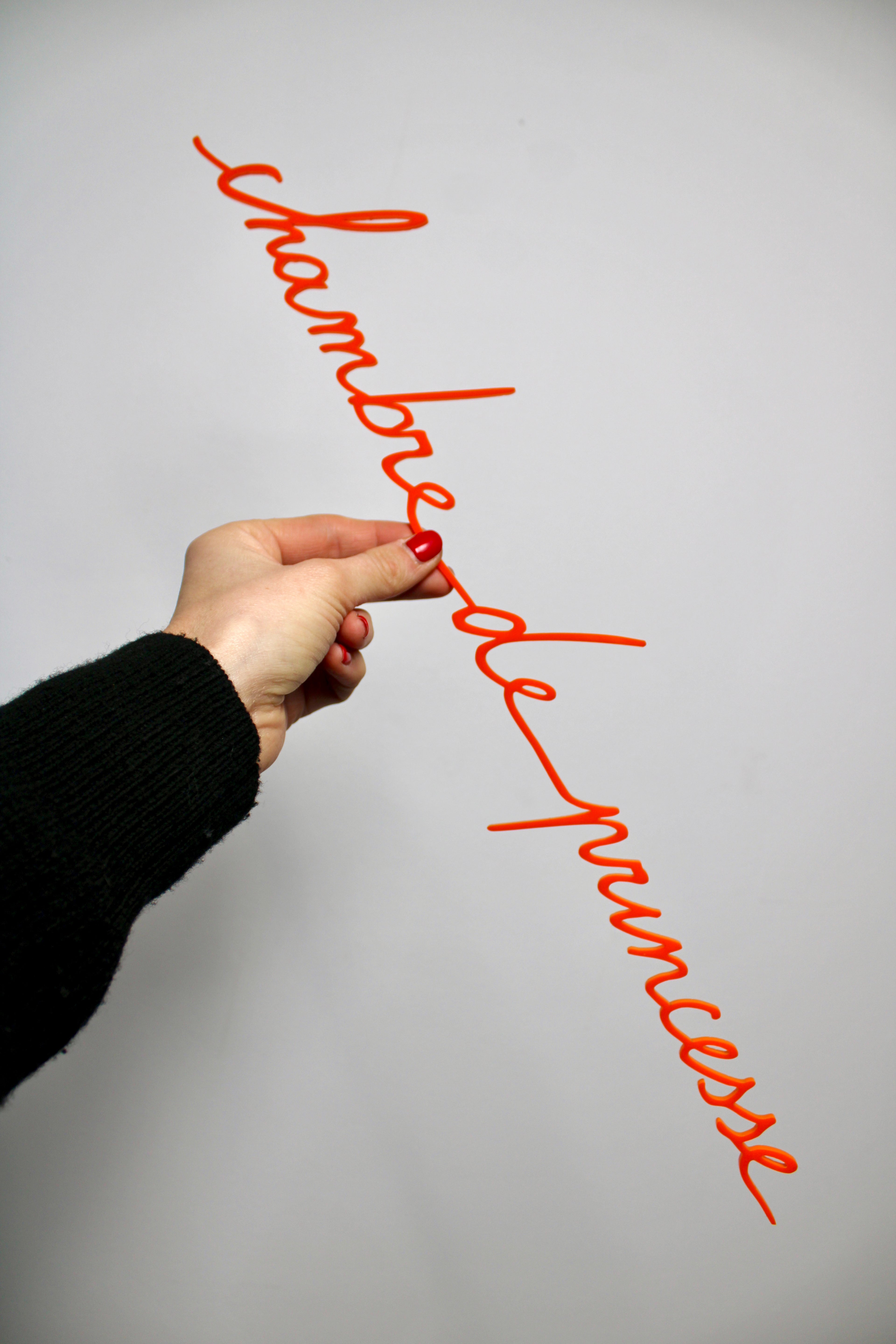 Chambre de princesse - Orange