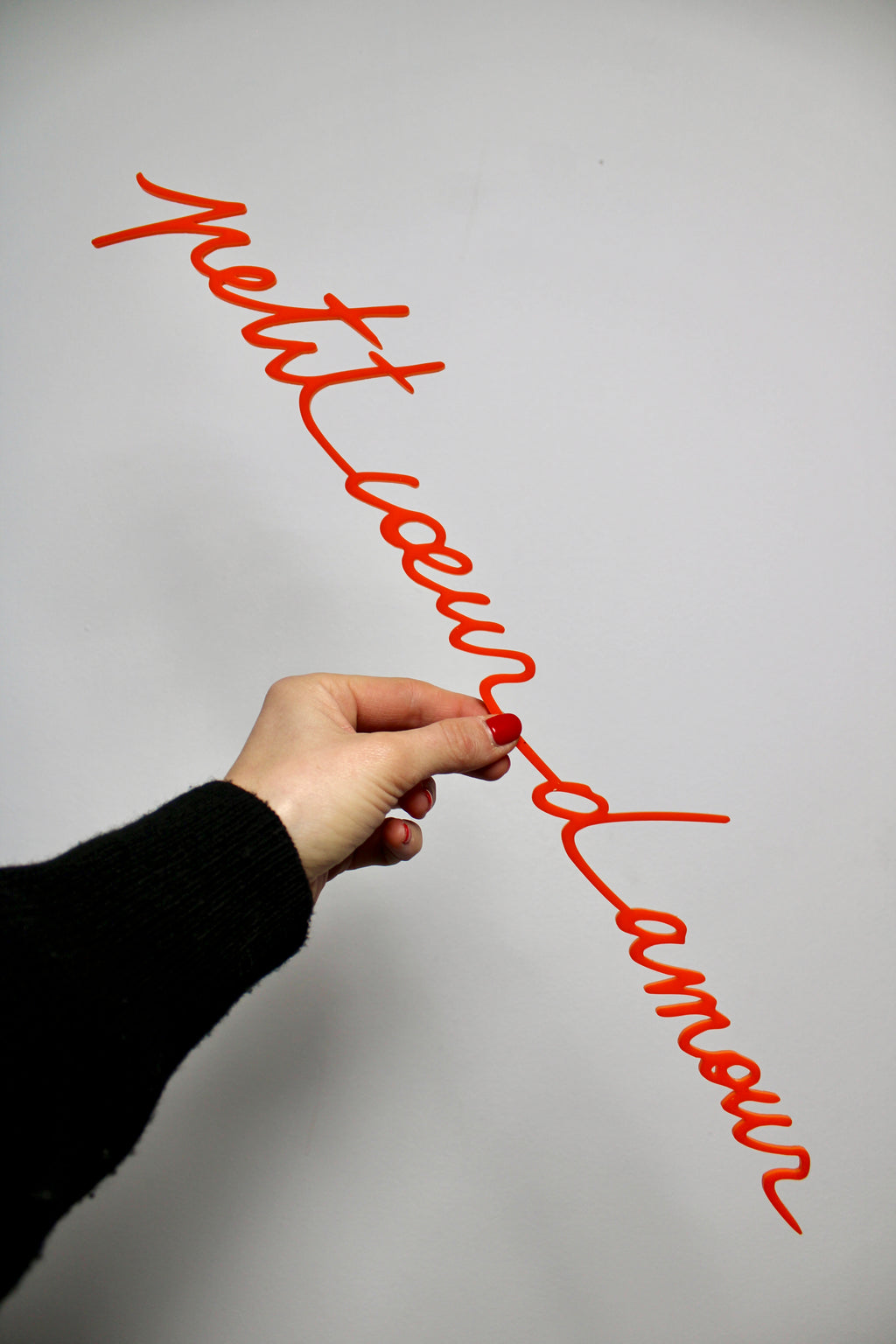 Petit coeur d'amour - Orange