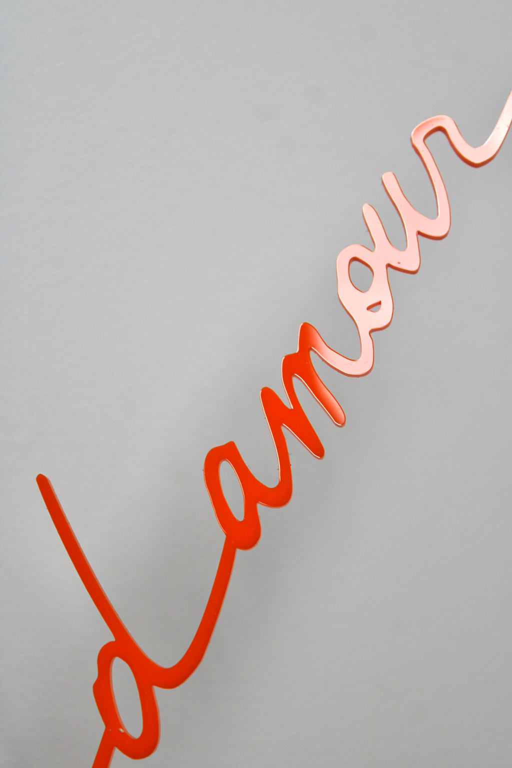 Petit coeur d'amour - Orange