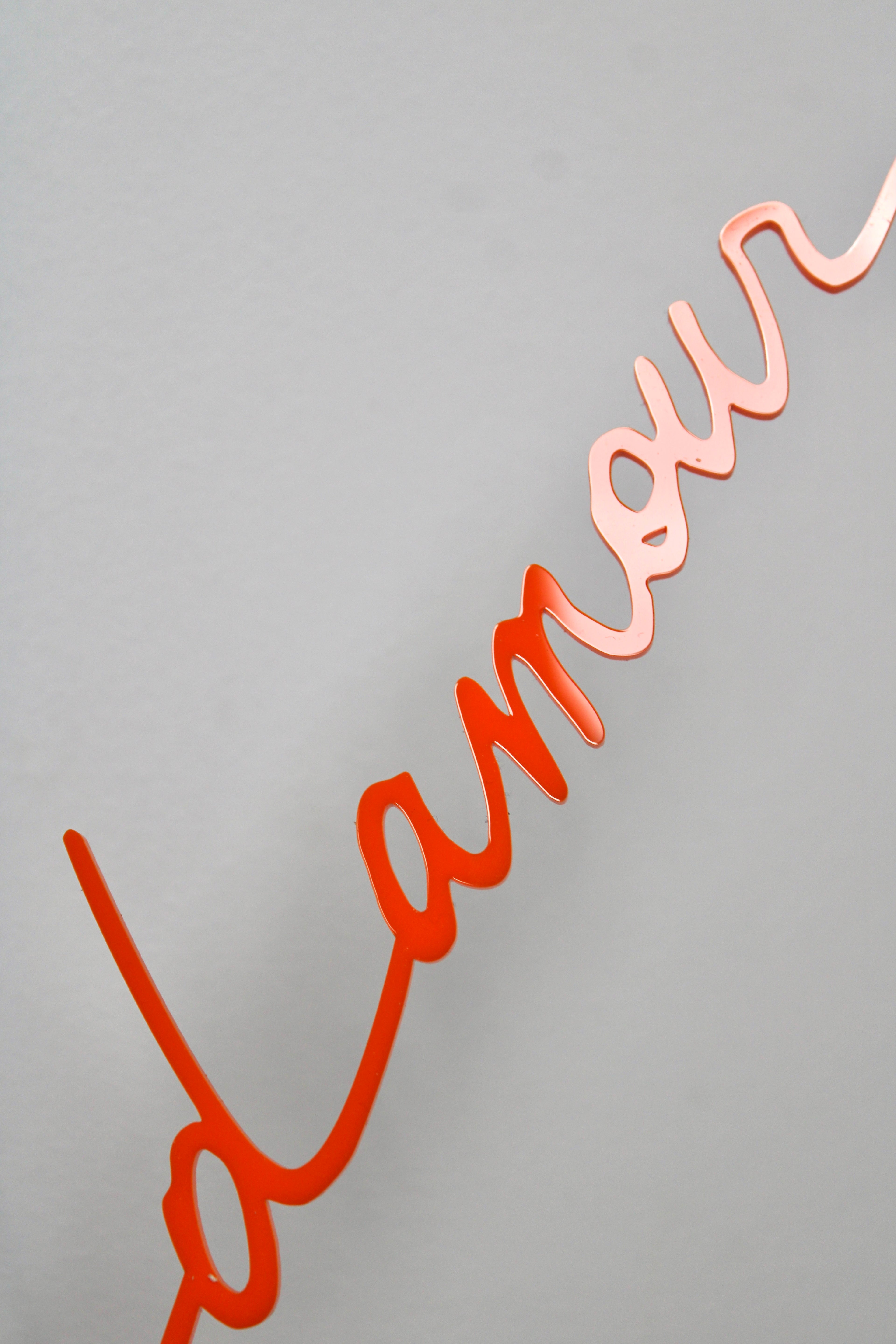 Petit coeur d'amour - Orange