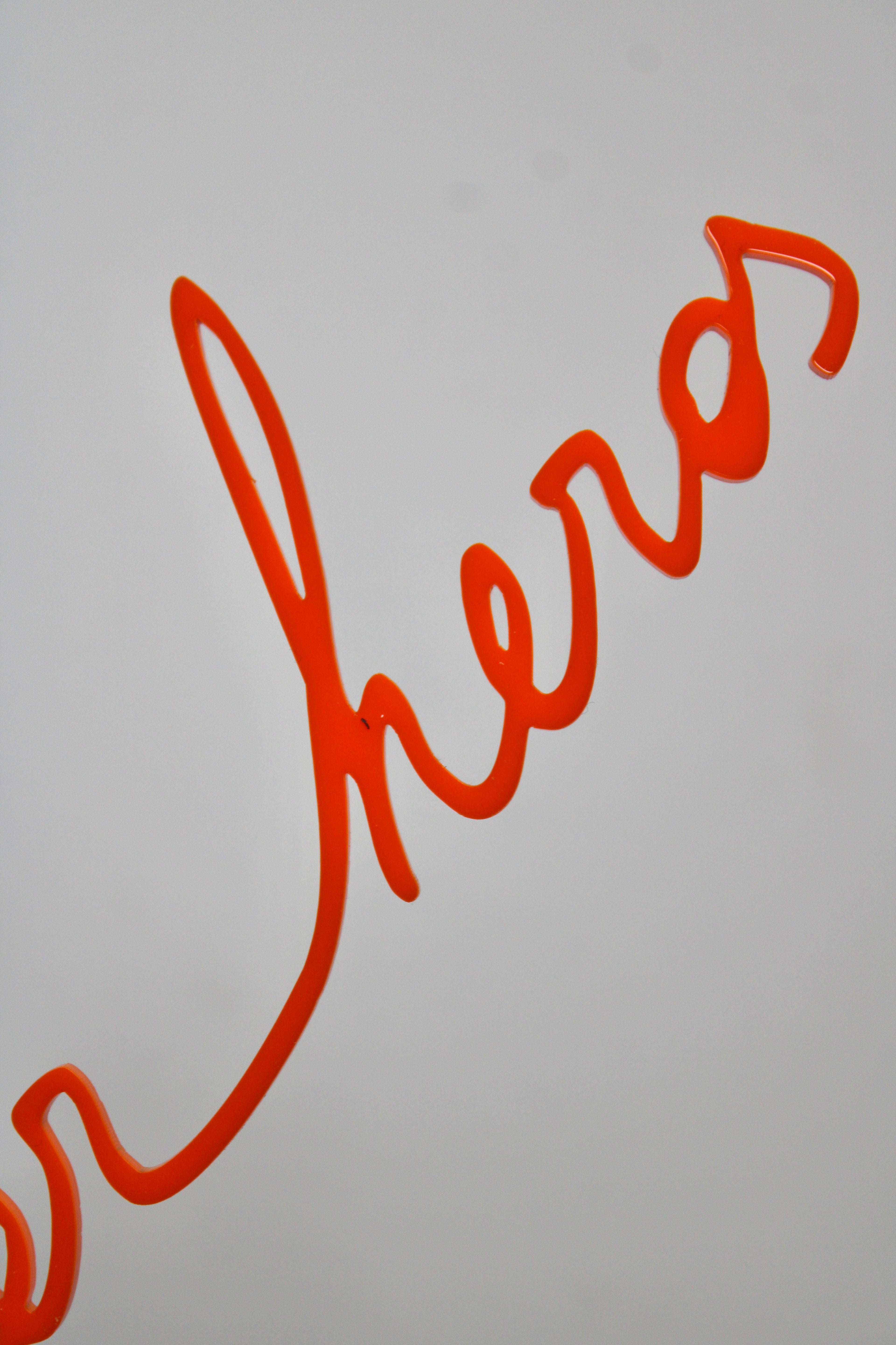 Chambre de super héros - Orange