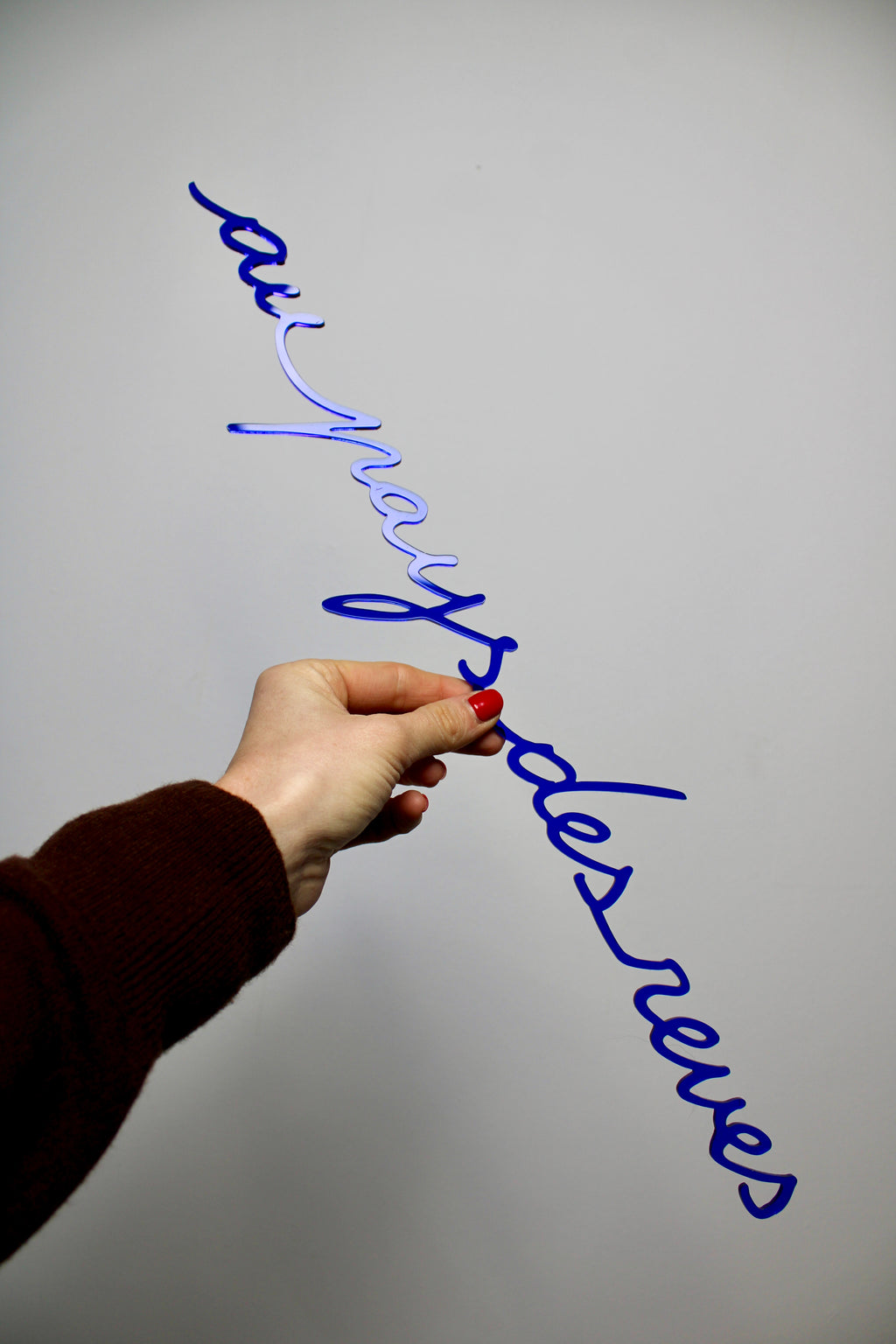 Au pays des reves - Bleu roi