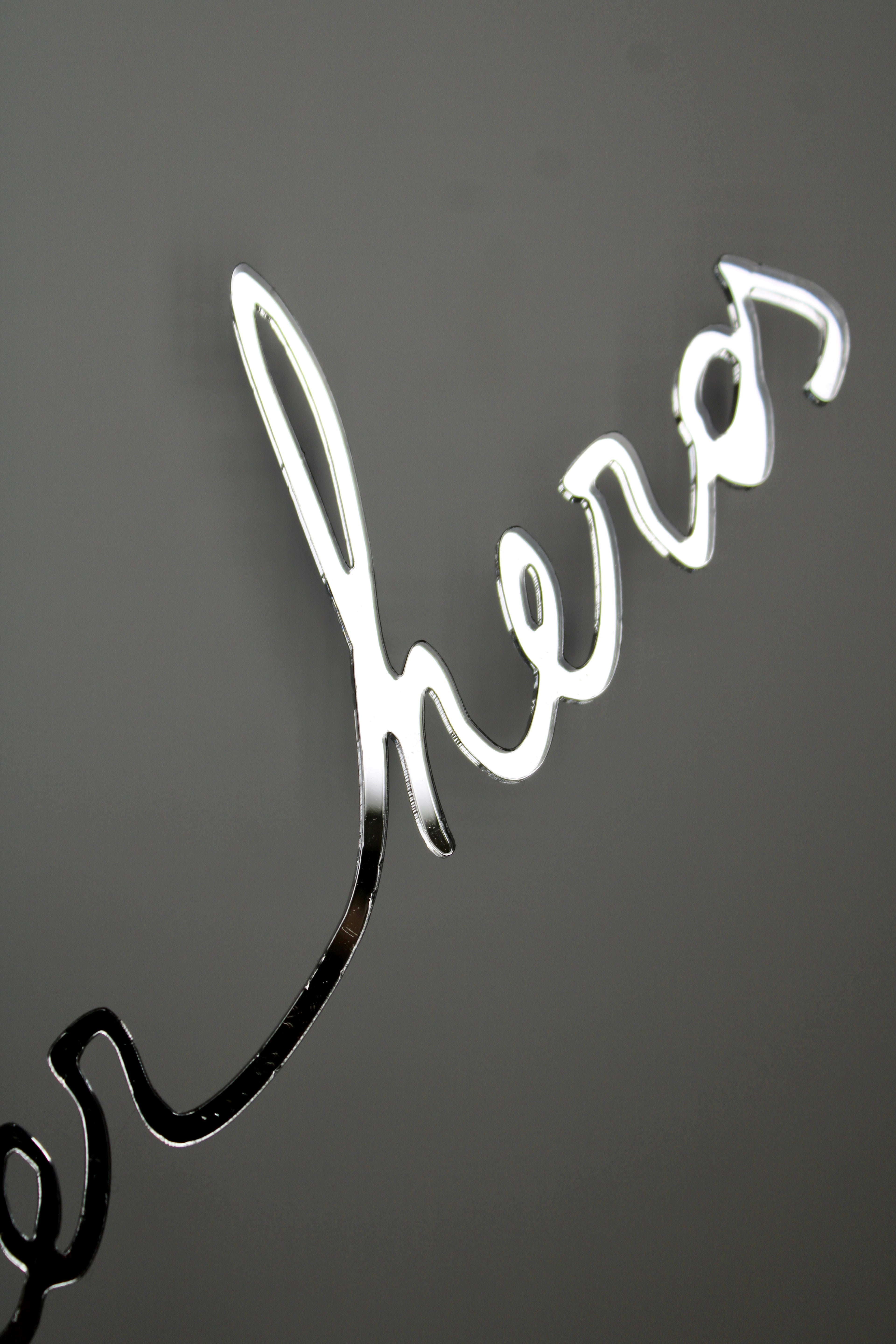 Chambre de super héros - Miroir argent