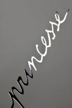 Chambre de princesse - Miroir argent