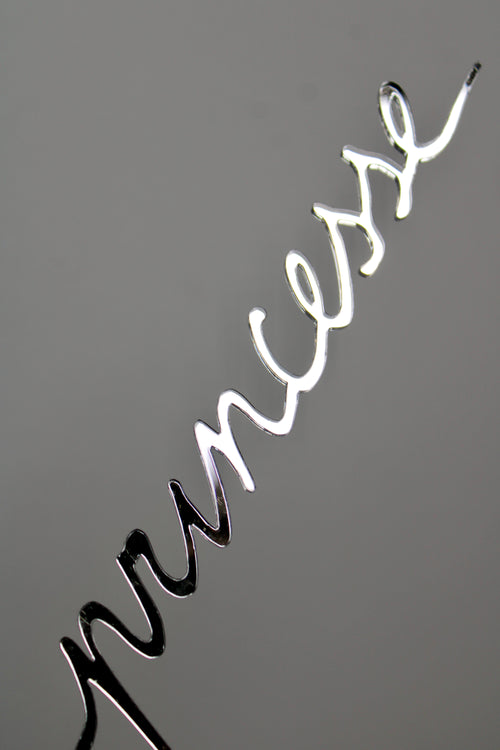 Chambre de princesse - Miroir argent