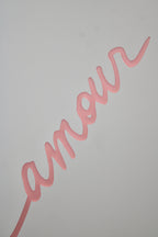 Petit coeur d'amour - Rose poudré